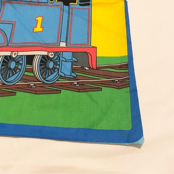 Thomas the Tank Engine Pillowcase Homemade 16.5” x 16” Pillow Case - Picture 4 of 15